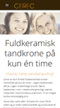 Mobile Screenshot of cerec.dk