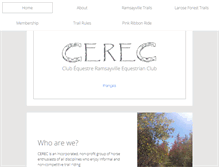 Tablet Screenshot of cerec.ca